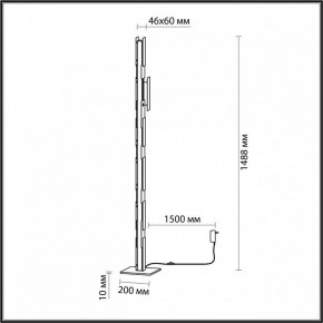 Торшер Odeon Light Fierro 4991/36FL в Заводоуковске - zavodoukovsk.mebel24.online | фото 4