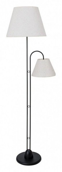 Торшер с подсветкой Arte Lamp Alea A5068PN-2BK в Заводоуковске - zavodoukovsk.mebel24.online | фото
