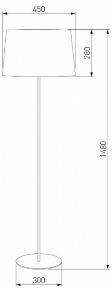 Торшер TK Lighting Maja 2919 Maja в Заводоуковске - zavodoukovsk.mebel24.online | фото 2