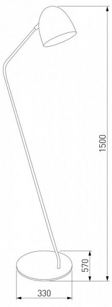 Торшер TK Lighting Soho 5037 Soho Black в Заводоуковске - zavodoukovsk.mebel24.online | фото 2
