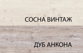 Тумба 4D1S, MONAKO, цвет Сосна винтаж/дуб анкона в Заводоуковске - zavodoukovsk.mebel24.online | фото 3