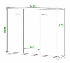 Тумба Домино ПУ-60-4 в Заводоуковске - zavodoukovsk.mebel24.online | фото 2