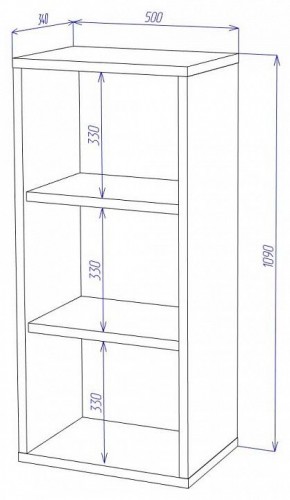 Тумба Домино СУ(ш1в1)+ФГ в Заводоуковске - zavodoukovsk.mebel24.online | фото 2