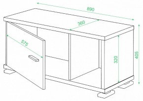 Тумба комбинированная Домино СБ-30/1 в Заводоуковске - zavodoukovsk.mebel24.online | фото 3