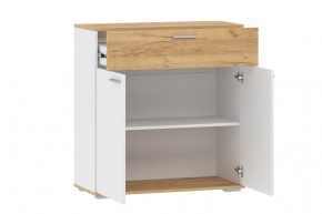Тумба НМ 013.77 "Санти" (Белый/Крафт Золотой) в Заводоуковске - zavodoukovsk.mebel24.online | фото 2