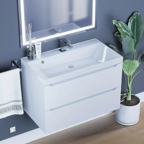 Тумба под раковину Uperwood Tanos 80 см, подвесная, белая матовая в Заводоуковске - zavodoukovsk.mebel24.online | фото 10