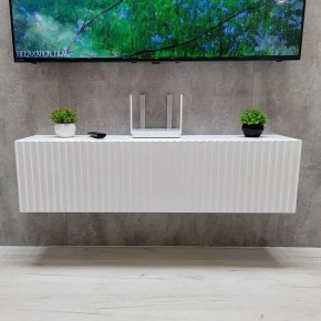 Тумба подвесная под ТВ LINES MTV4-MA 1150 Белый глянец (Белый-M 10.1.1) в Заводоуковске - zavodoukovsk.mebel24.online | фото 2