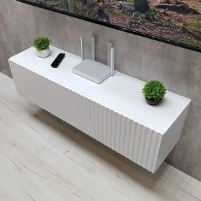 Тумба подвесная под ТВ LINES MTV4-MA 1150 Белый глянец (Белый-M 10.1.1) в Заводоуковске - zavodoukovsk.mebel24.online | фото 8