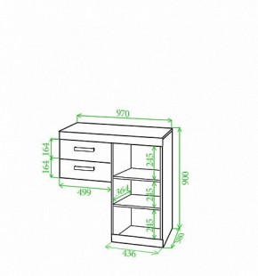 Тумба Toivo Кон100 в Заводоуковске - zavodoukovsk.mebel24.online | фото 2