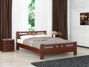 ВЕРОНИКА-2 Кровать из массива 1200 в Заводоуковске - zavodoukovsk.mebel24.online | фото 2