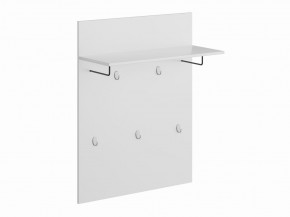 Вешалка СИРИУС настенная с полкой, цвет белый в Заводоуковске - zavodoukovsk.mebel24.online | фото 2